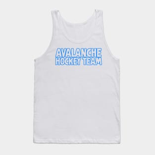 Colorado avalanche Tank Top